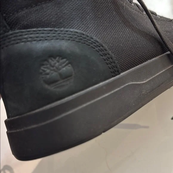 Black Timberland Chukka Boots with Suede Finish - Picture 4 of 8